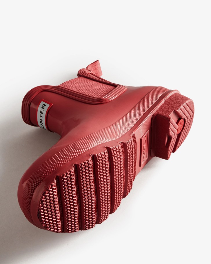 Hunter Women's Original Gloss Chelsea Boots Glenmore Rose