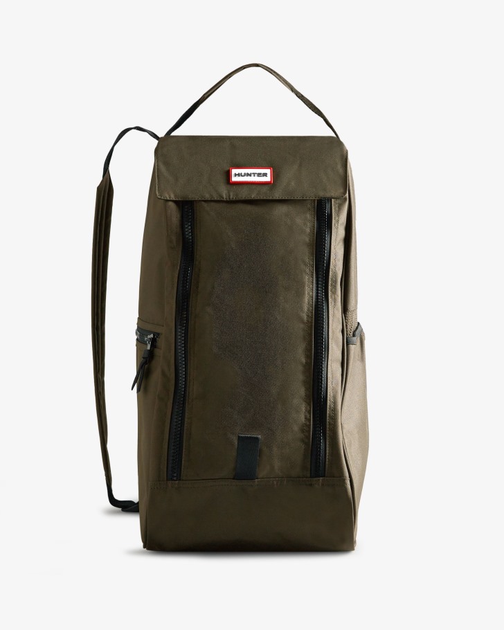 Hunter Tall Boot Bag Dark Olive
