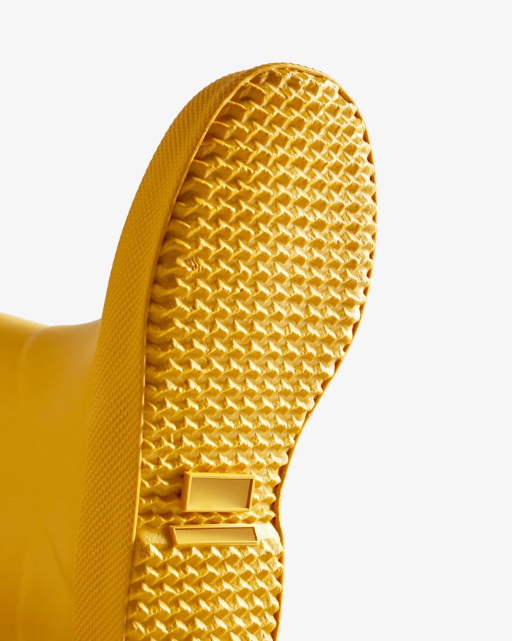 Hunter Kids First (18 Months-8 Years) Grab Handle Rain Boots Yellow
