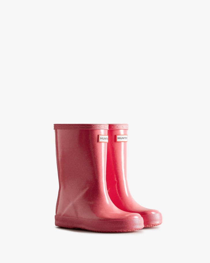 Hunter Kids First (18 Months-8 Years) Starcloud Rain Boots Arcade Pink