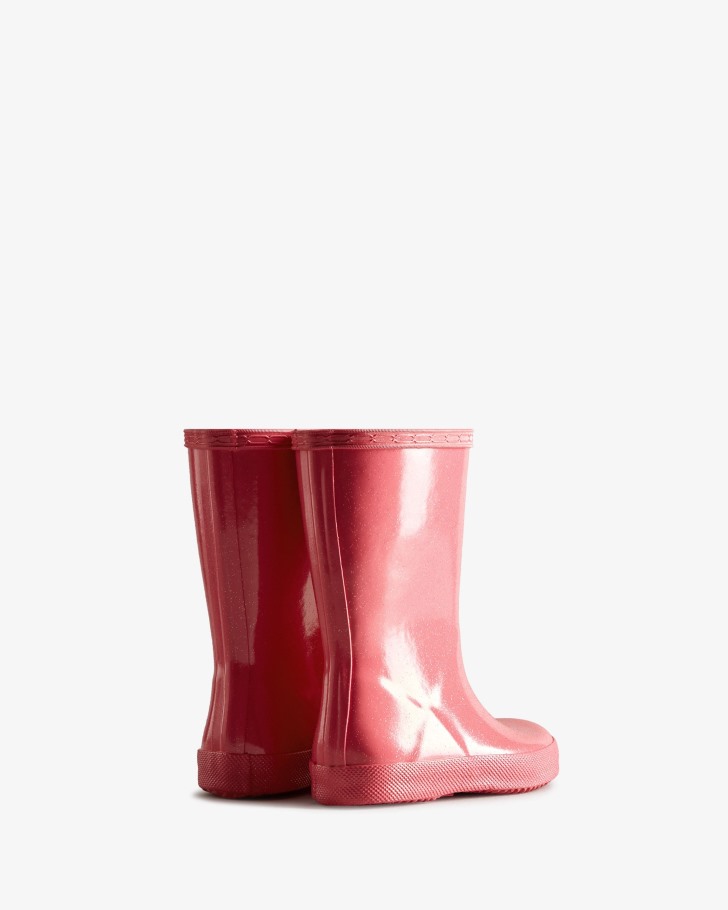 Hunter Kids First (18 Months-8 Years) Starcloud Rain Boots Arcade Pink