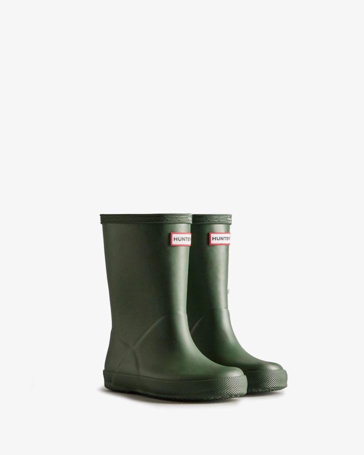 Hunter Original Kids First (18 Months-8 Years) Rain Boots Hunter Green