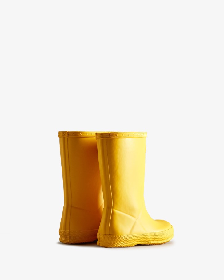 Hunter Original Kids First (18 Months-8 Years) Rain Boots Yellow