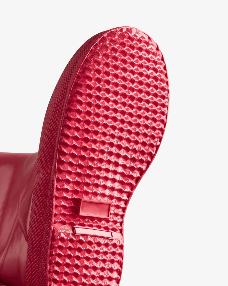 Hunter Original Kids First (18 Months-8 Years) Gloss Rain Boots Bright Pink