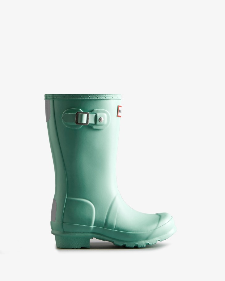 Hunter Original Big Kids (5-11 Years) Rain Boots Wild Mint