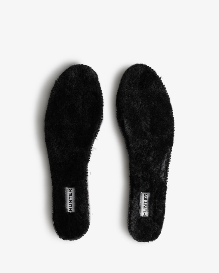 Hunter Original Luxury Shearling Insoles Black