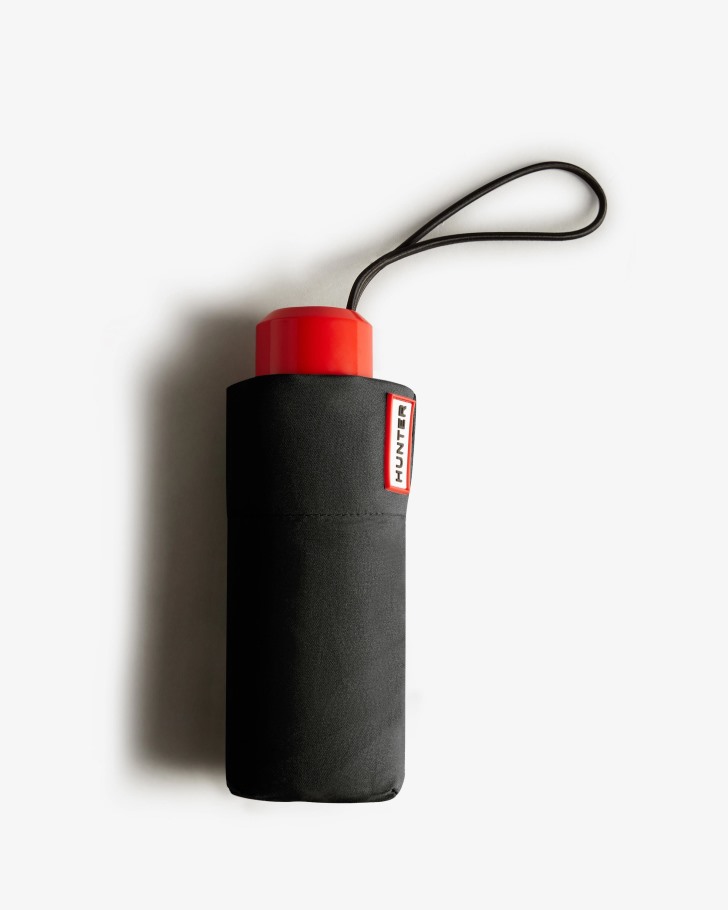 Hunter Mini Compact Umbrella Black