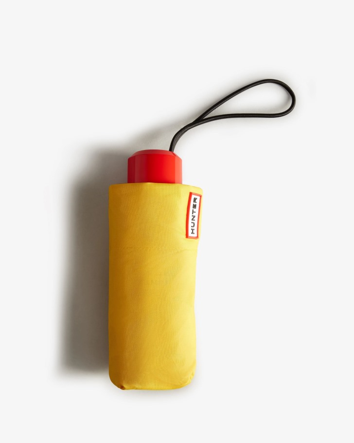 Hunter Mini Compact Umbrella Yellow