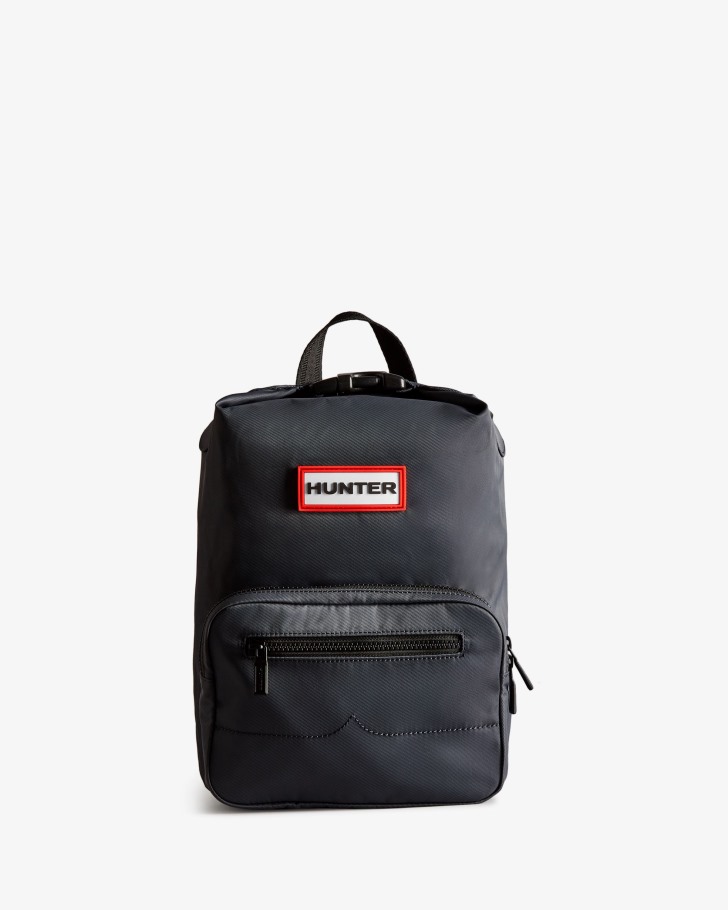 Hunter Mini Nylon Pioneer Top Clip Backpack Navy