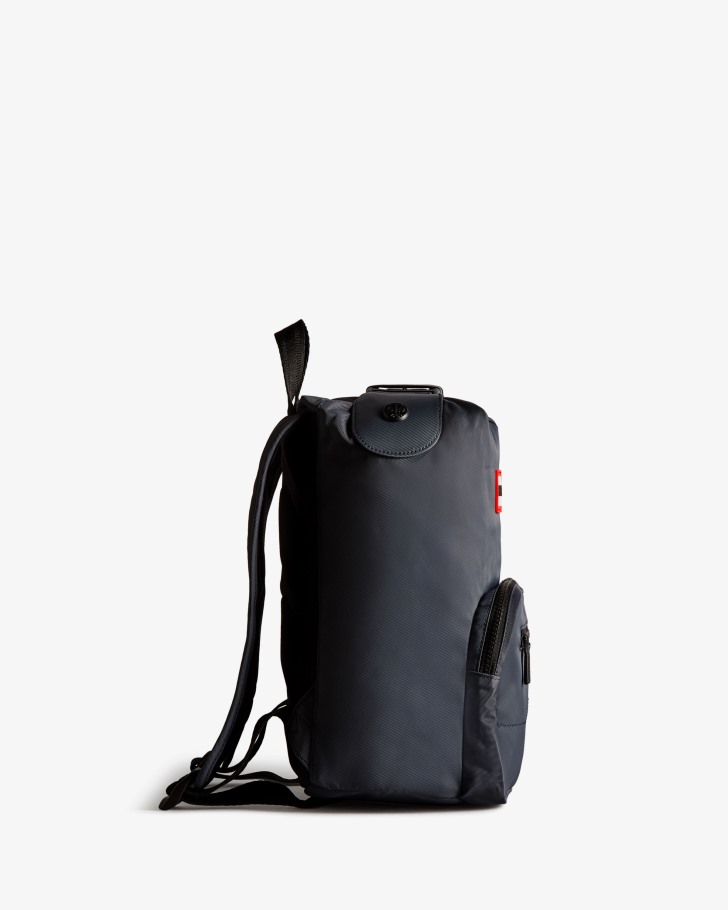 Hunter Mini Nylon Pioneer Top Clip Backpack Navy