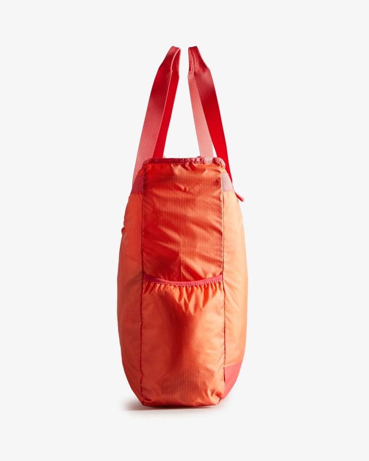 Hunter Ripstop Packable Tote Bag Sun-Cup Orange