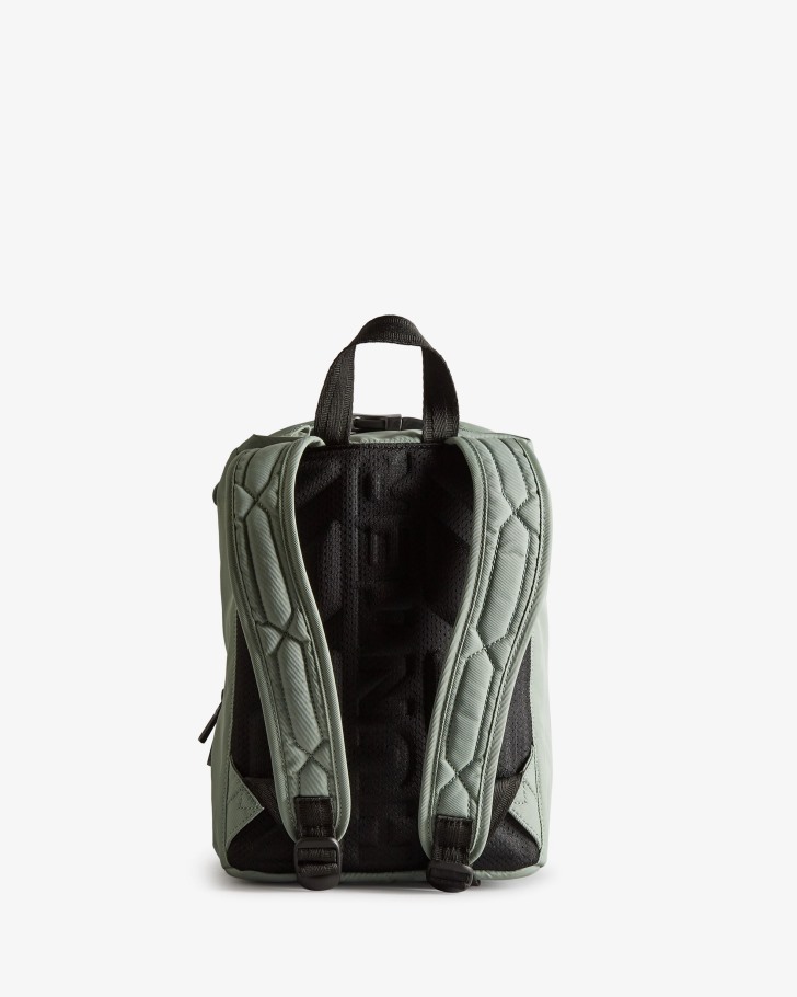 Hunter Mini Nylon Pioneer Top Clip Backpack Sweet Gale Green
