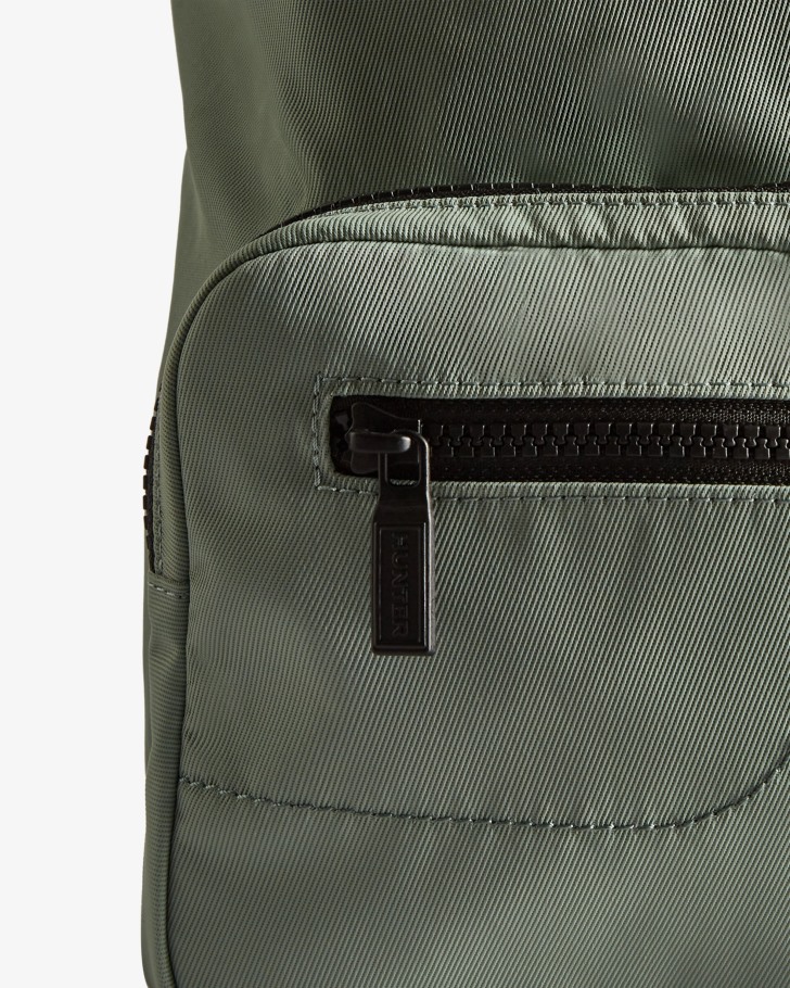 Hunter Mini Nylon Pioneer Top Clip Backpack Sweet Gale Green