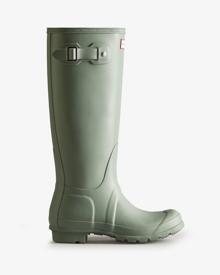 Hunter Women's Original Tall Rain Boots Sweet Gale Green