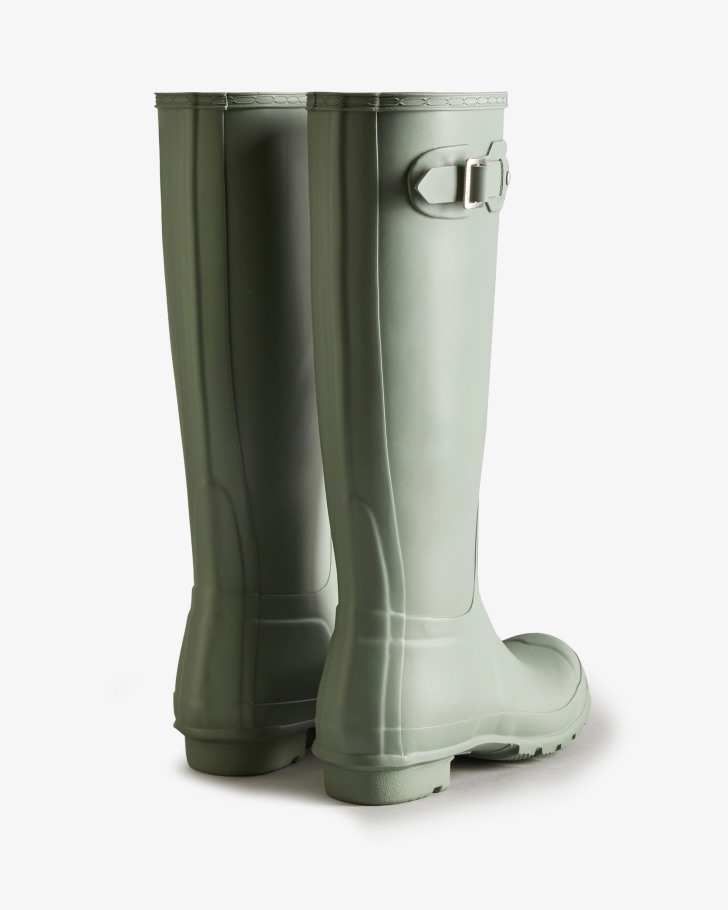 Hunter Women's Original Tall Rain Boots Sweet Gale Green