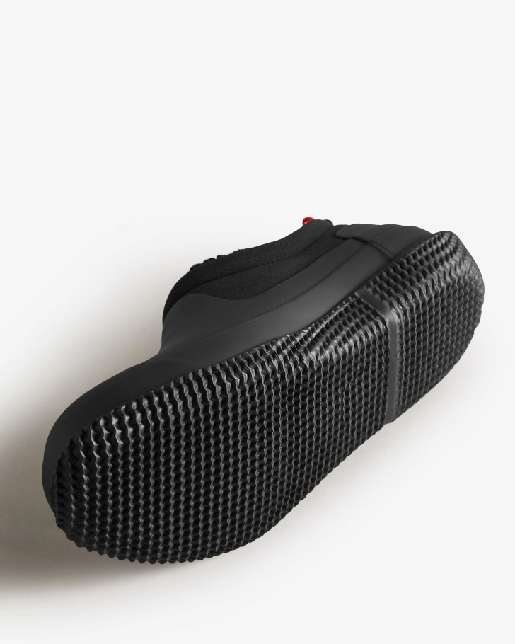 Hunter Men's Insulated Vegan Shearling Shoe Black