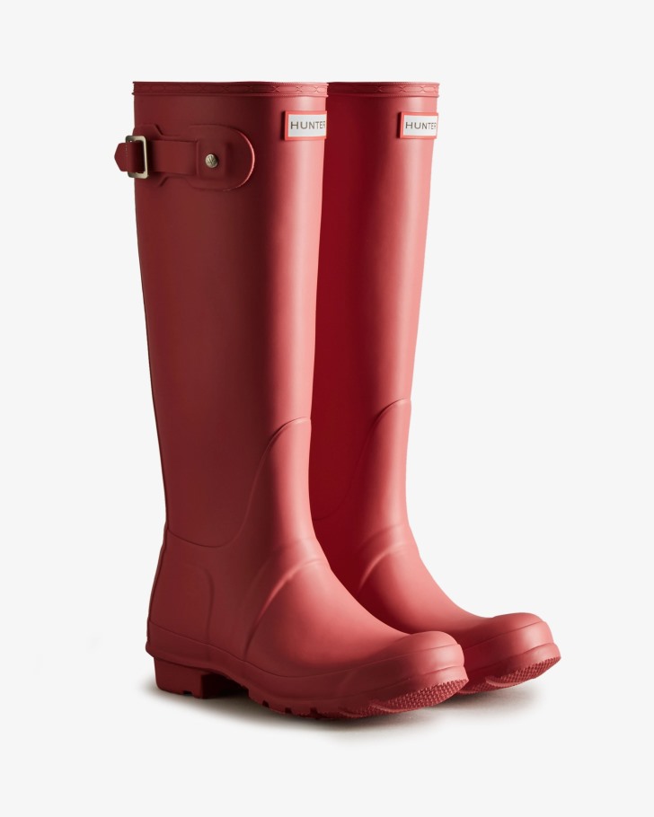 Hunter Women's Original Tall Rain Boots Glenmore Rose