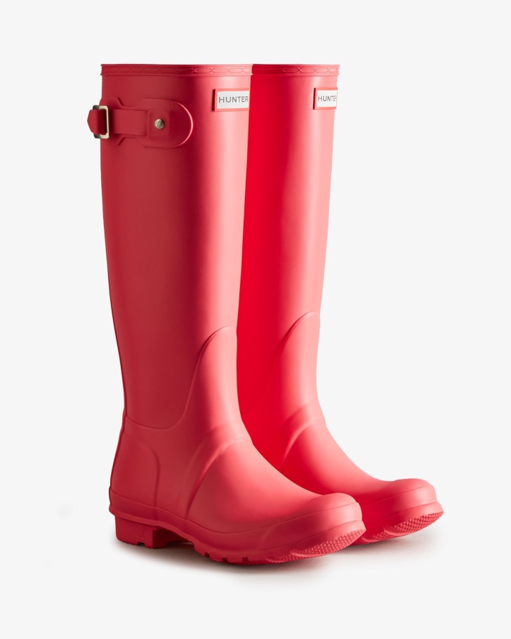 Hunter Women's Original Tall Rain Boots Rowan Pink