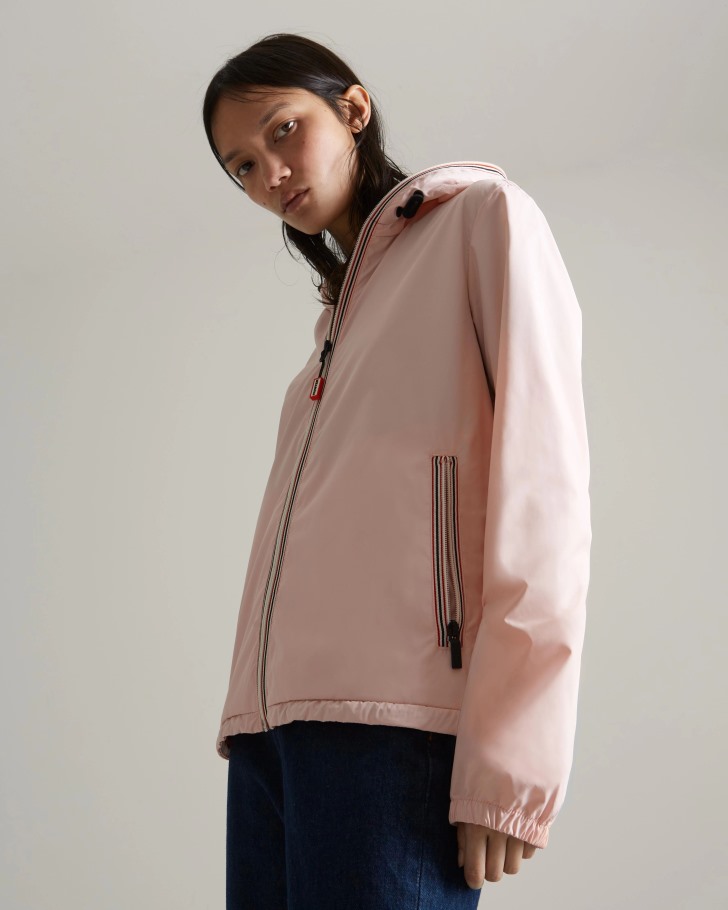 Hunter Women's Recycled Lightweight Packable Jacket Azalea Pink