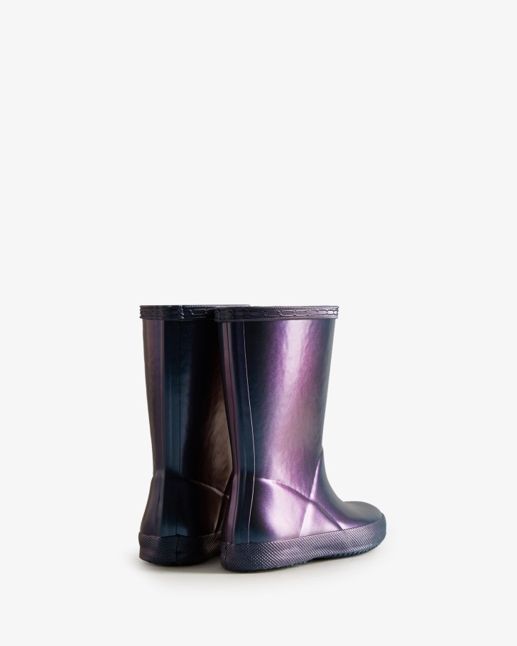 Hunter Kids First (18 Months-8 Years) Nebula Rain Boots Stornoway Blue