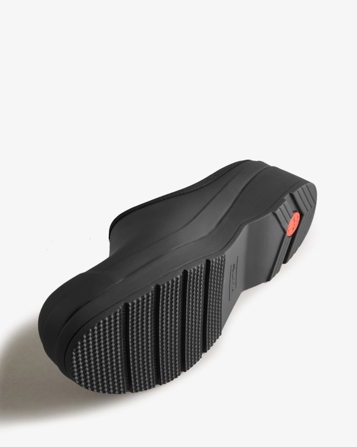 Hunter Men's Play Clogs Black