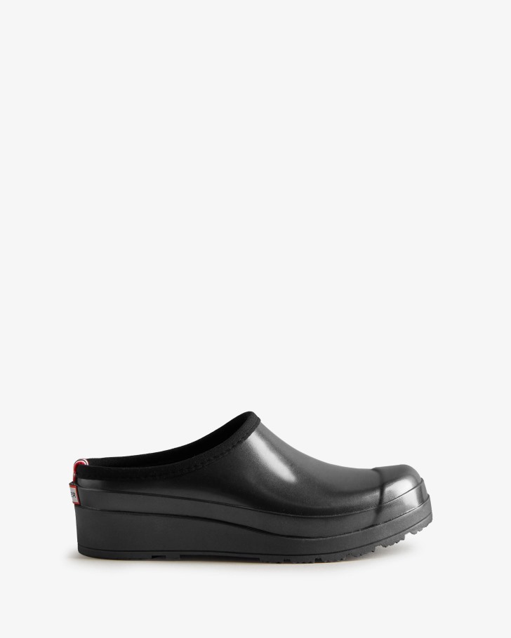 Hunter Women's Play Nebula Clogs Black