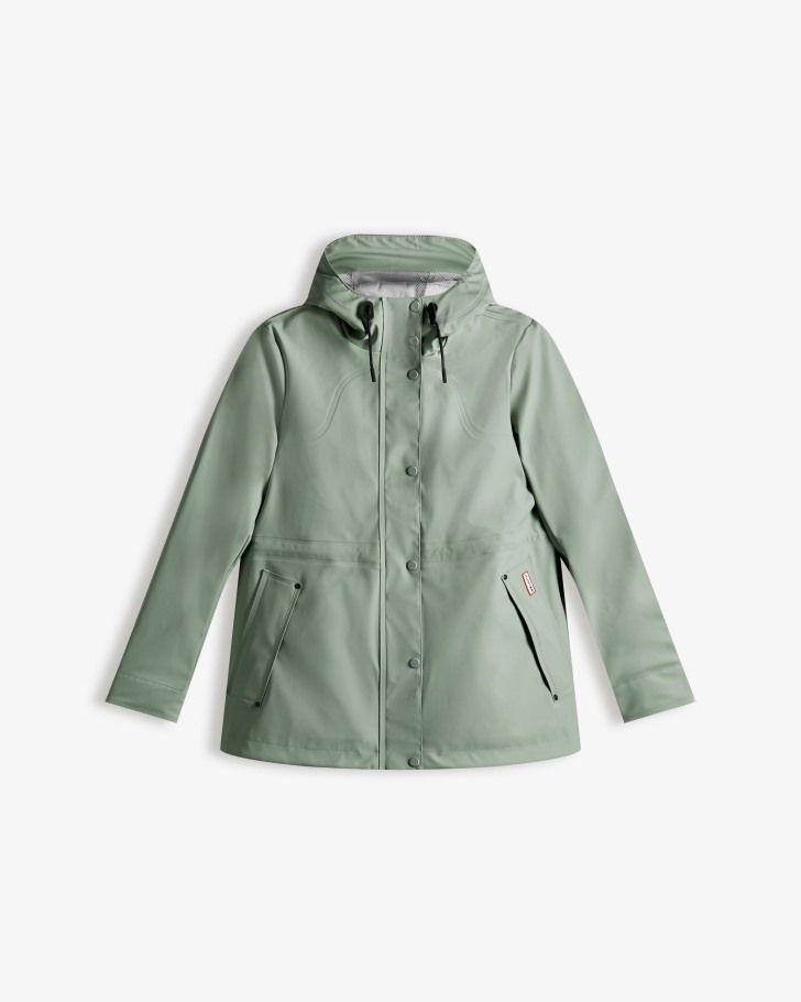 Hunter Women's Lightweight Waterproof Jacket Sweet Gale Green