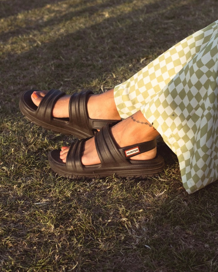 Hunter Women's BLOOM Sandal Black