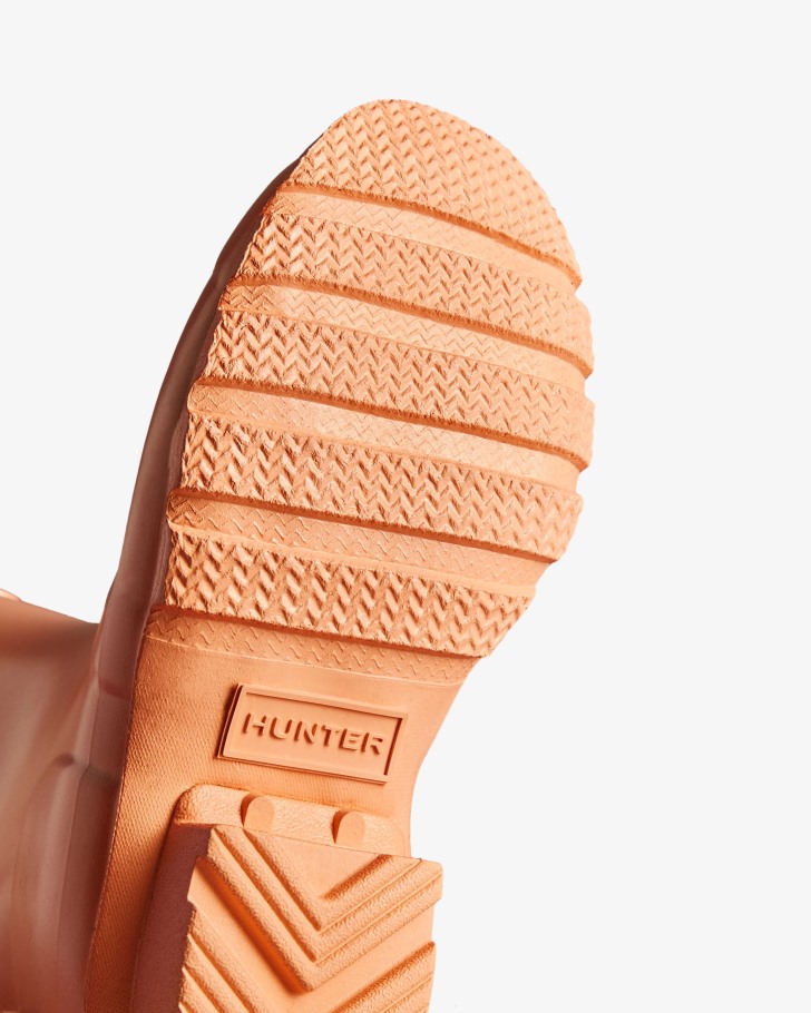 Hunter Big Kids (5-11 Years) Nebula Rain Boots Summit Rise Peach