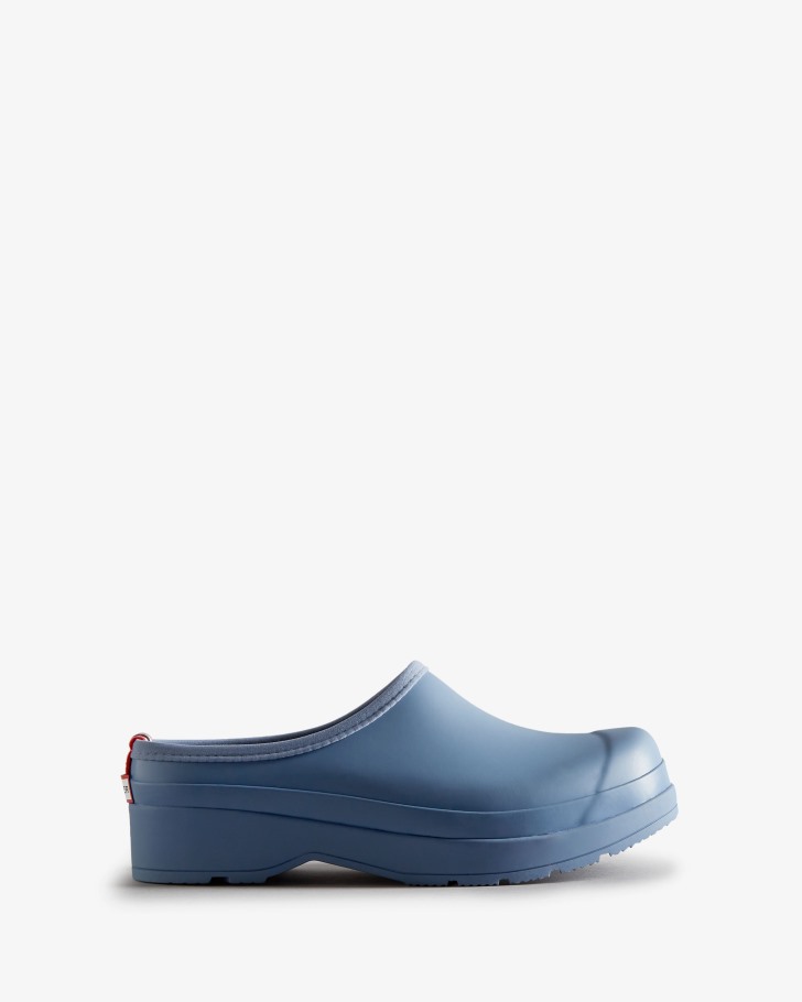 Hunter Men's Play Clogs Stornoway Blue