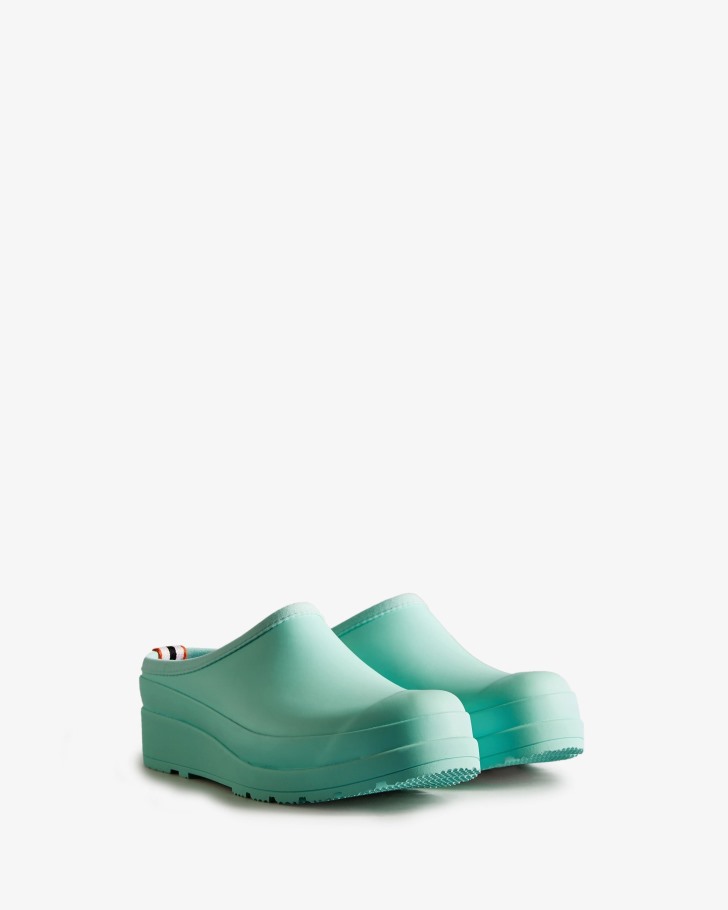 Hunter Women's Play Clogs Wild Mint