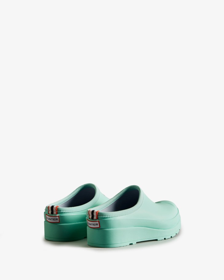 Hunter Women's Play Clogs Wild Mint