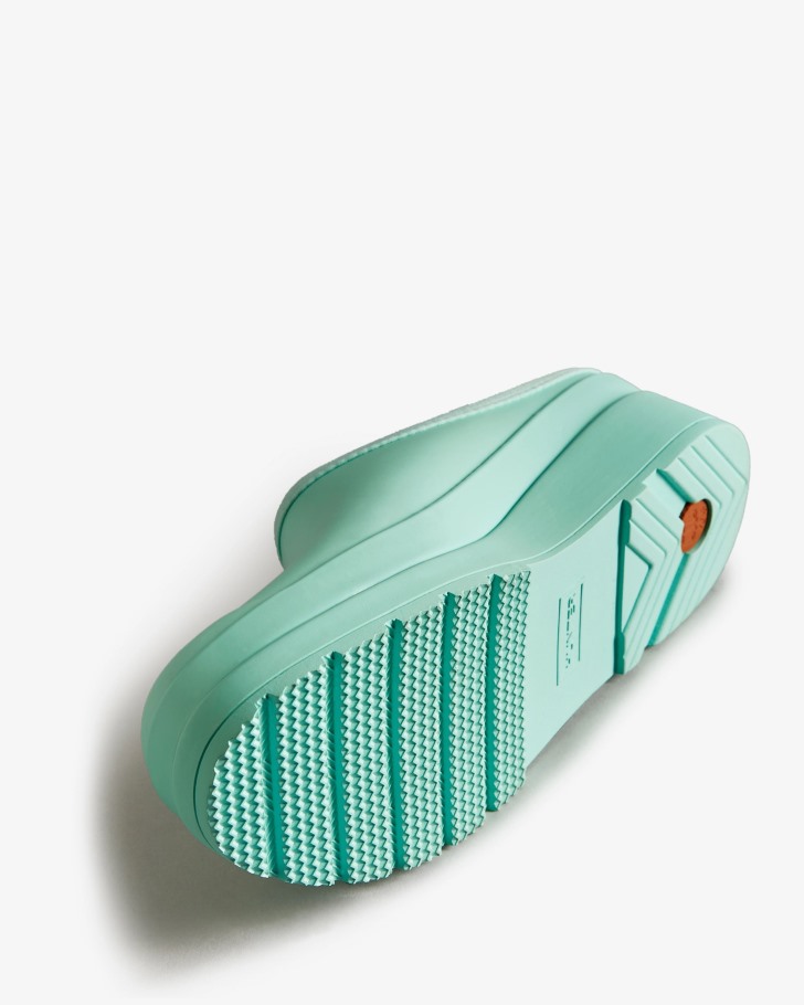 Hunter Women's Play Clogs Wild Mint
