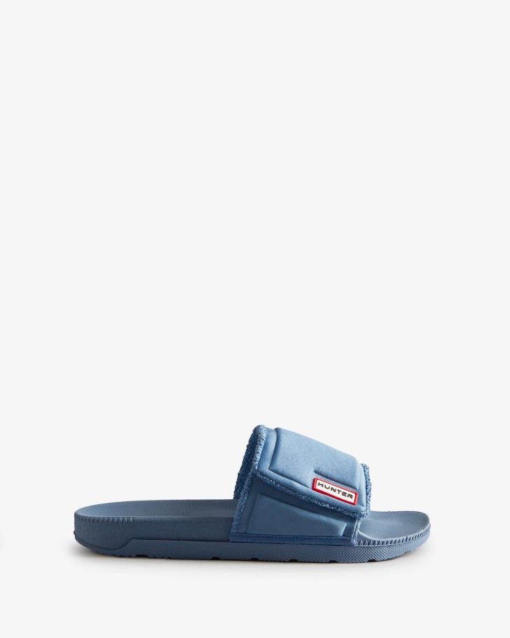 Hunter Women's Adjustable Slides Stornoway Blue