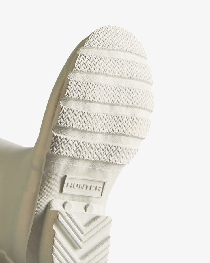 Hunter Big Kids (5-11 Years) Nebula Rain Boots Silver