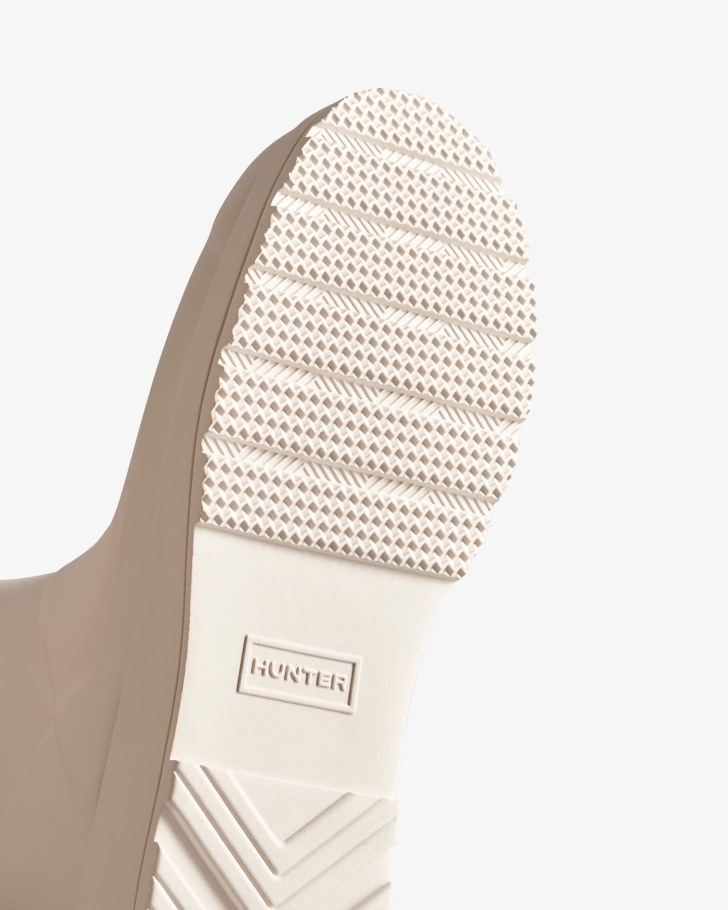 Hunter Women's Play Tall Rain Boots Cast Pale Grey