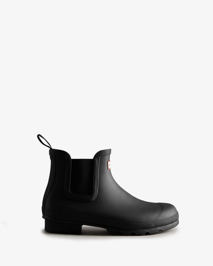 Hunter Men's Insulated Chelsea Boots Black