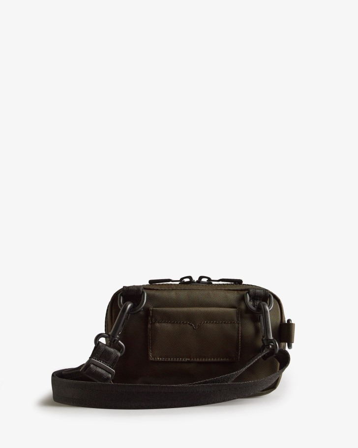 Hunter Nylon Keeper Phone Pouch Dark Olive