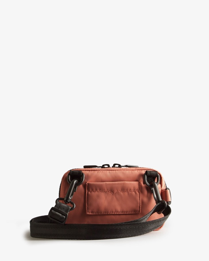 Hunter Nylon Keeper Phone Pouch Rough Pink