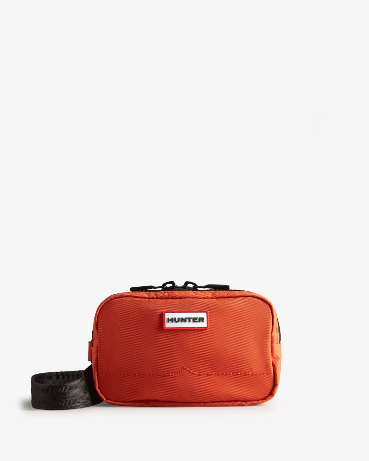 Hunter Nylon Keeper Phone Pouch Rorbu Rust