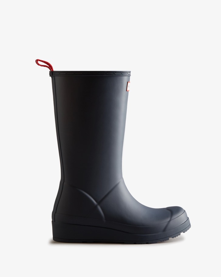 Hunter Women's Play Tall Rain Boots Valtameri Blue