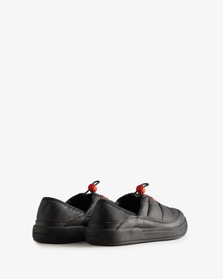 Hunter Men's In/Out Insulated Slipper Black